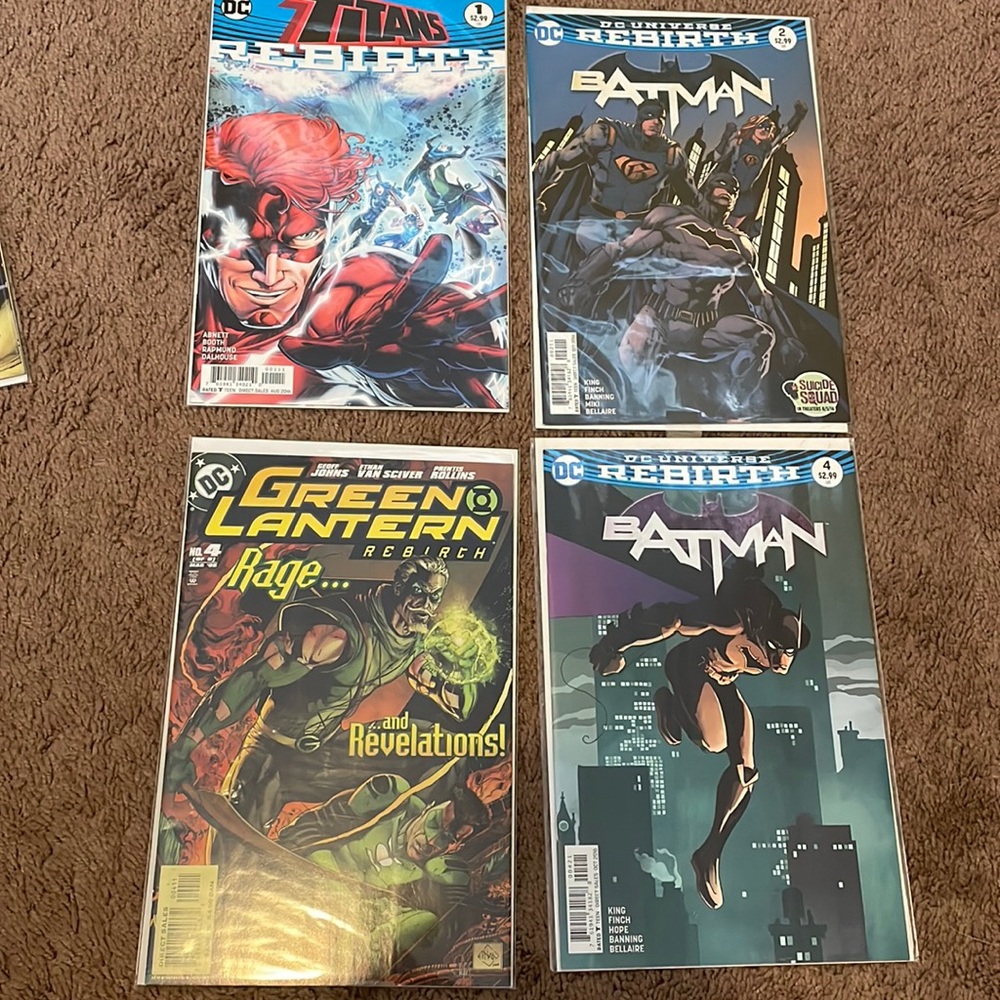 DC comics rebirth collection mint condition 2016